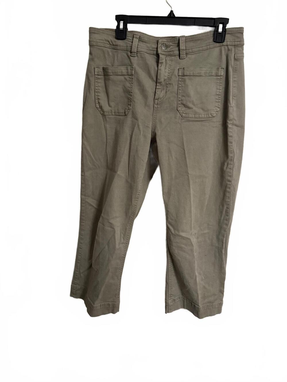 Buffalo David Bitton Brigette High-Rise Soft Stretch Crop Pants Size 12/32